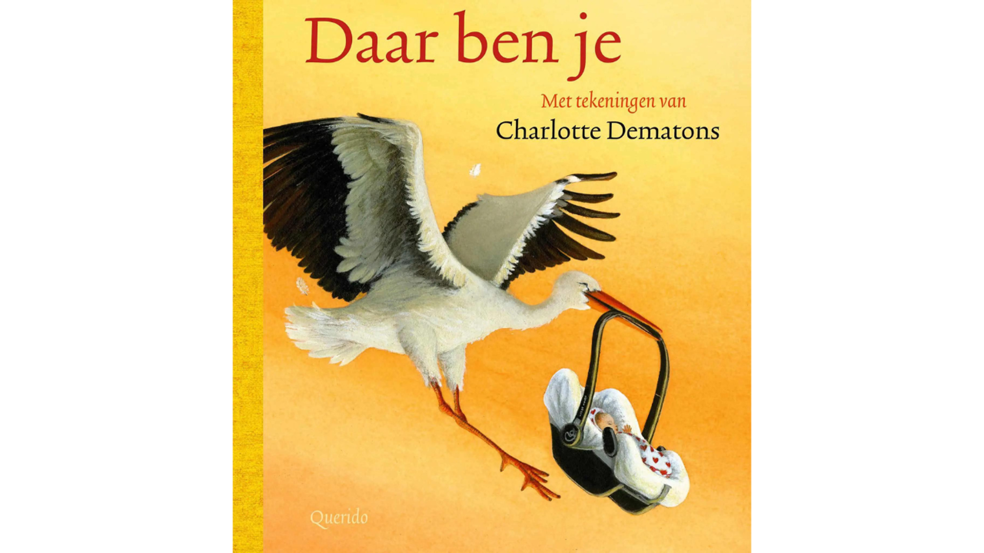 Babyboek: Daar ben je