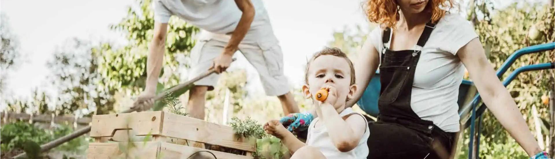 Gezin in de tuin: moestuinieren met kinderen