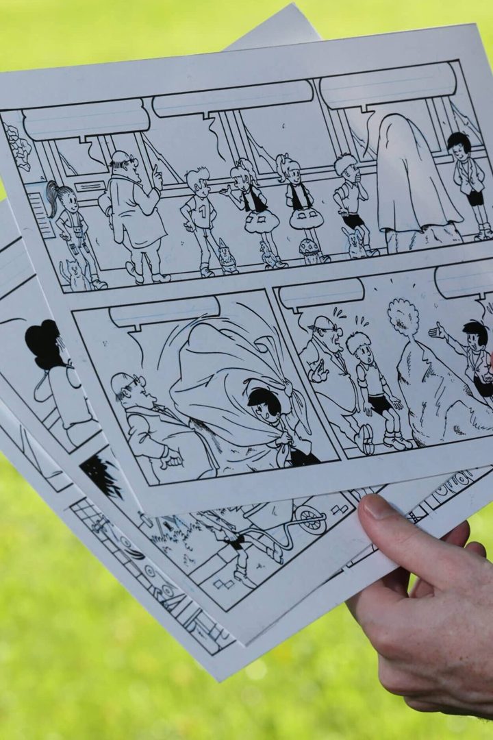 Strips van de nieuwe tekenaar van Jommeke: Dieter Steenhaut