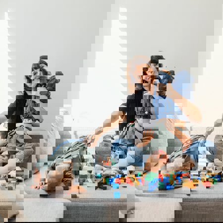 mama Nele met kinderen: over opvoeden en ouderschap