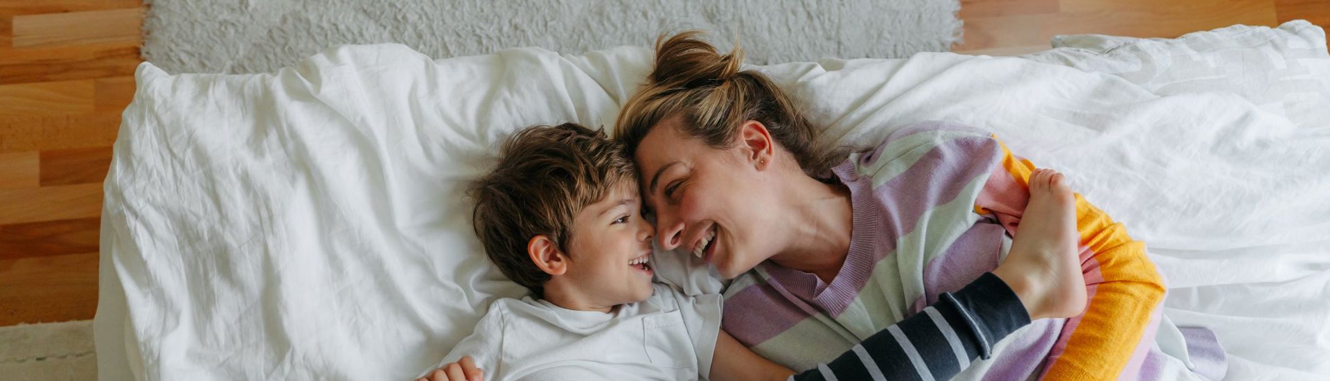 Schoolvakantie Zonder Plannen Meer Rust Kind Mama Bed Plezier Maken