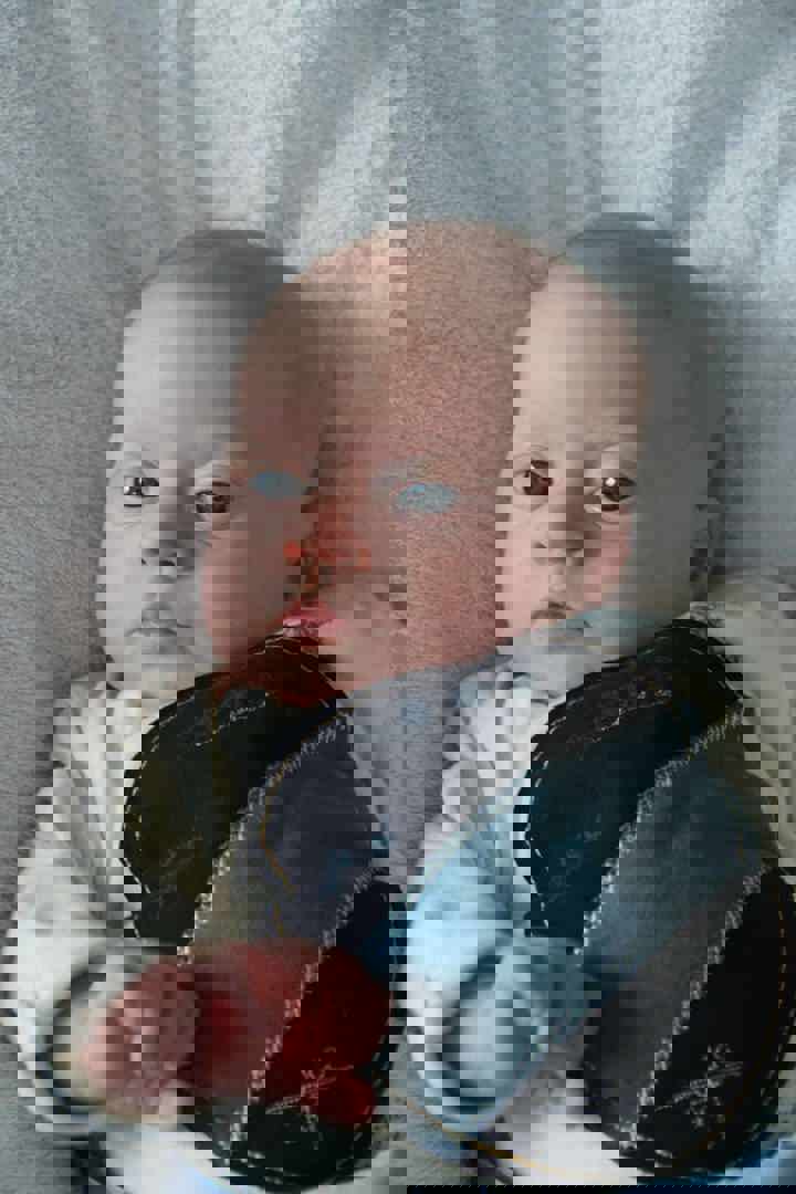 Zoontje Mathis van Liesbeth en Jochen heeft het syndroom van Down