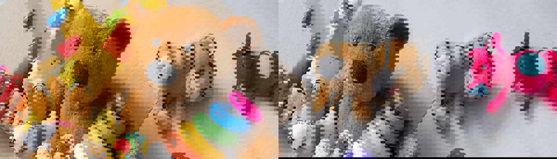 Doos vol oud speelgoed: gooi het niet weg!