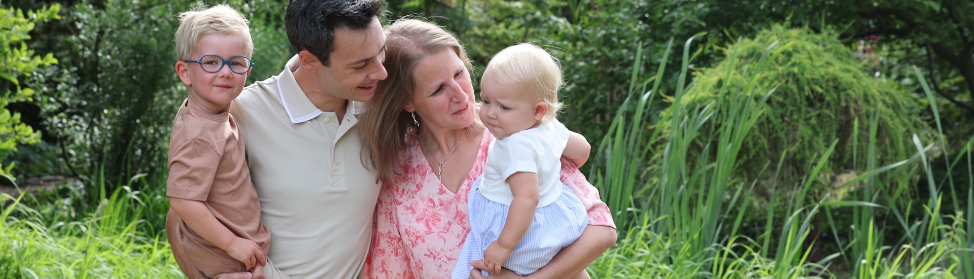 Gezin Sarah Ewoud Balans Met Jonge Kinderen