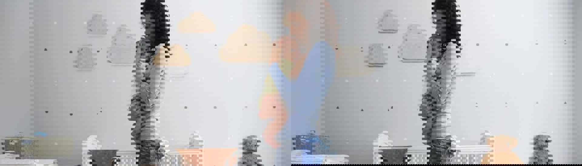 Mama met baby wil gezonde lucht in huis