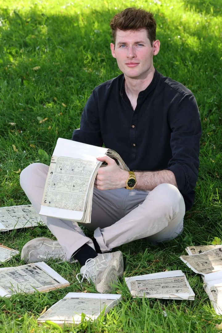 De nieuwe tekenaar van Jommeke: Dieter Steenhaut