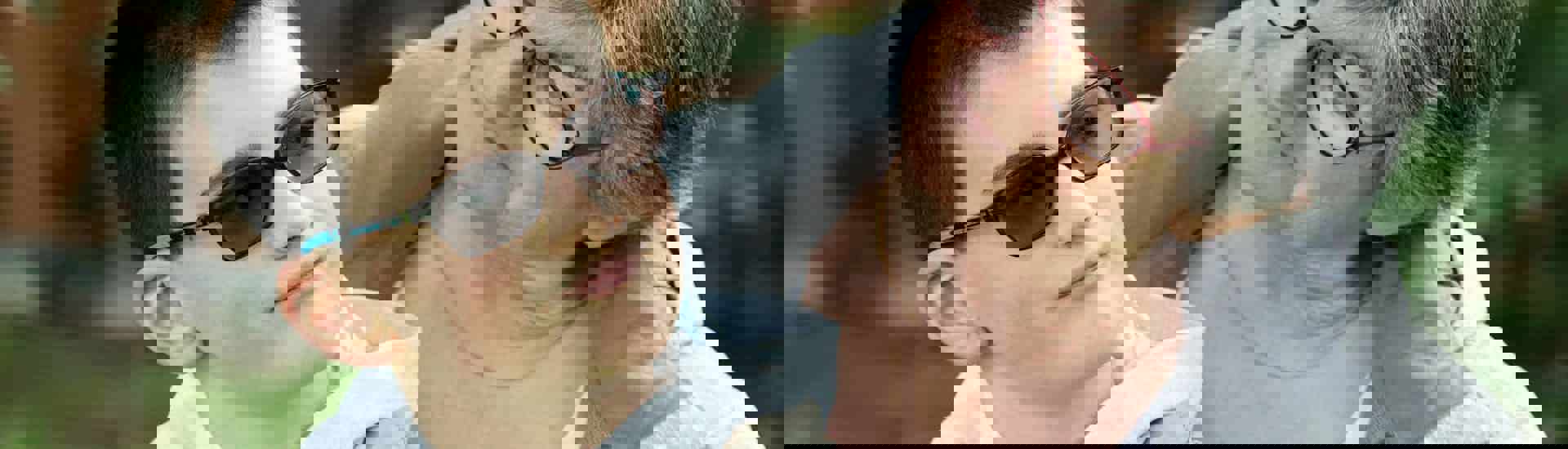 Oma en kleinkind met autisme Ben