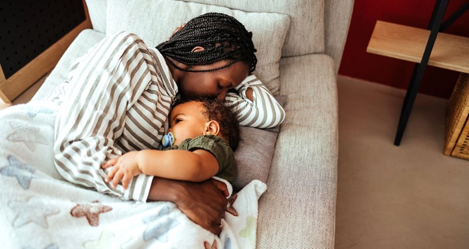 Moeder Baby Rusten Zetel Babykwaaltjes