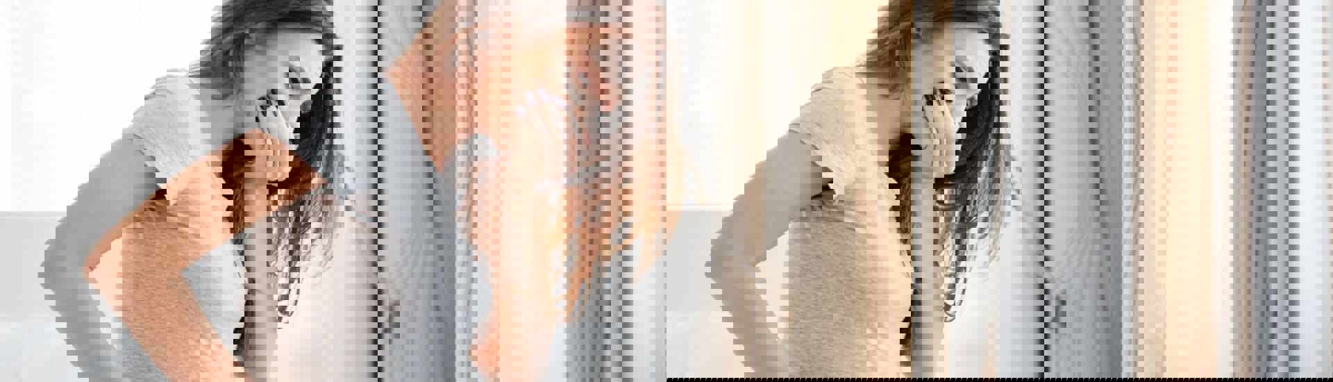 Zwangere vrouw is misselijk: 12 zwangerschapskwaaltjes