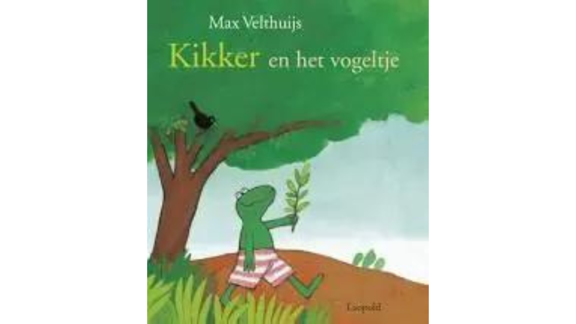 Kinderboek bij overlijden: Kikker en het vogeltje