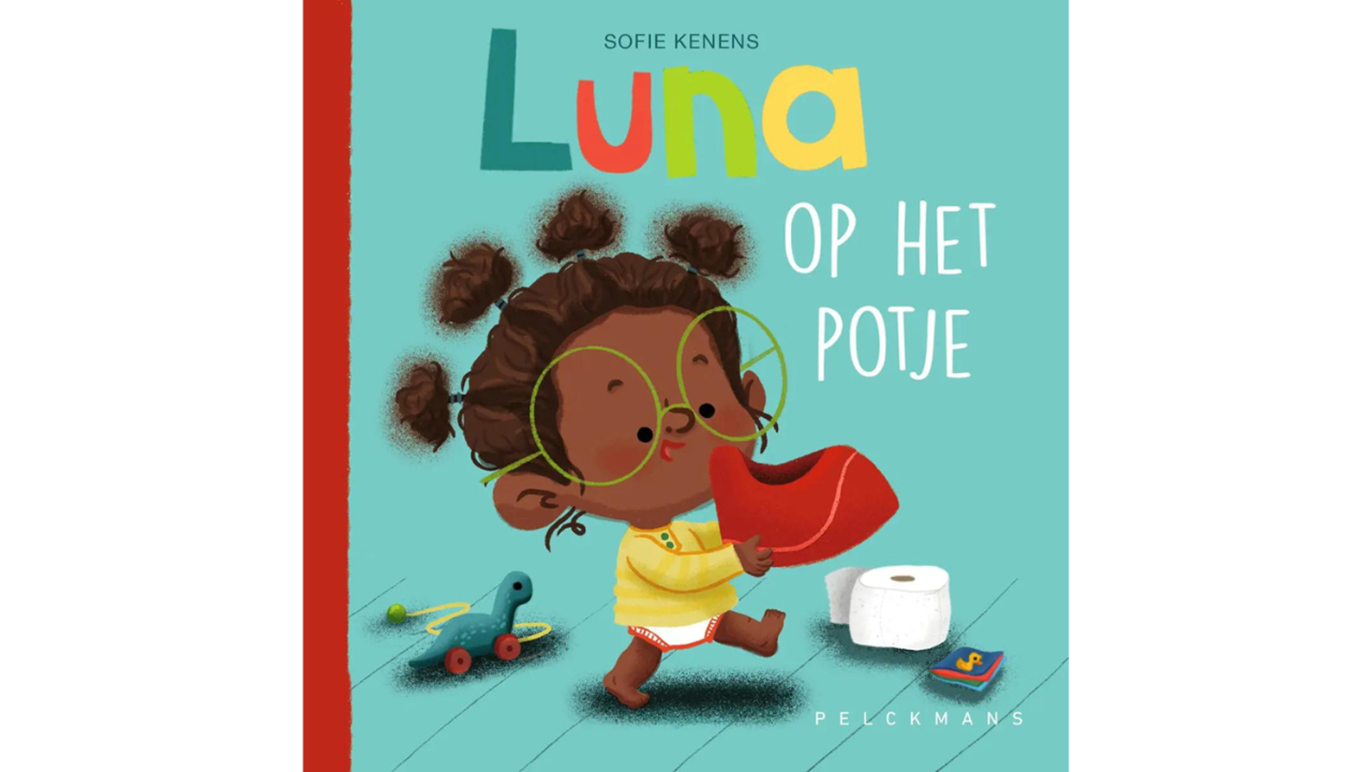 Boek over zindelijk worden: Luna op het potje