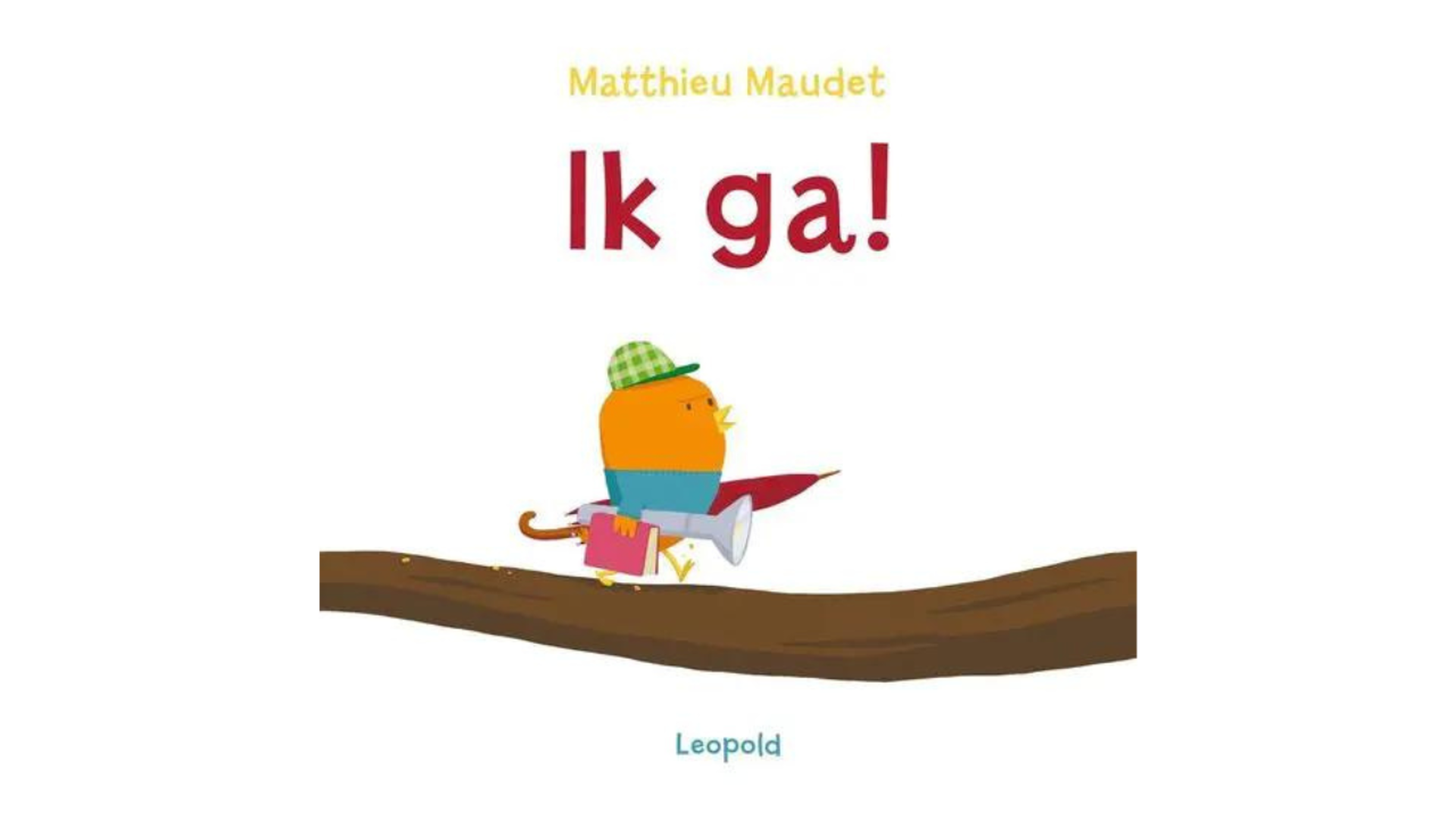 Boek over zindelijk worden: Ik ga!