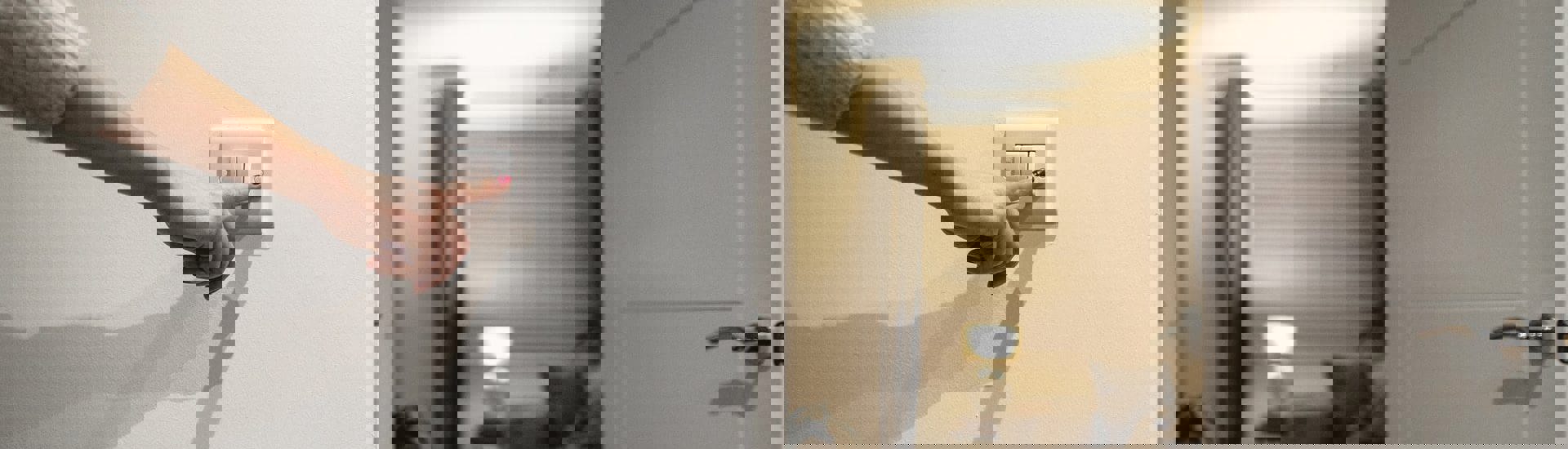 Licht uitdoen is een energiezuinige houding