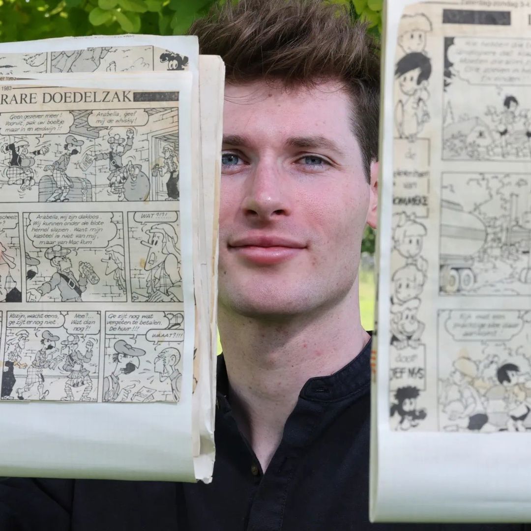 De nieuwe tekenaar van Jommeke: Dieter Steenhaut