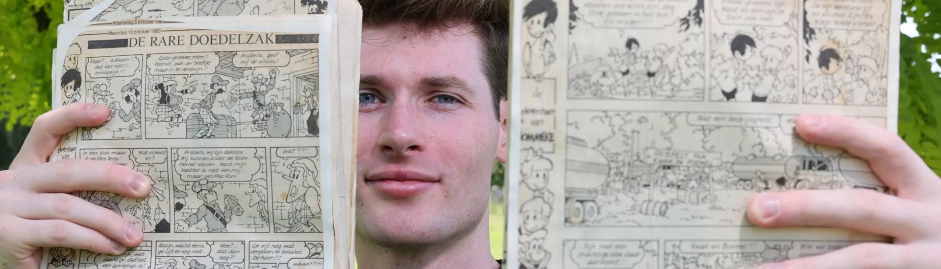 De nieuwe tekenaar van Jommeke: Dieter Steenhaut