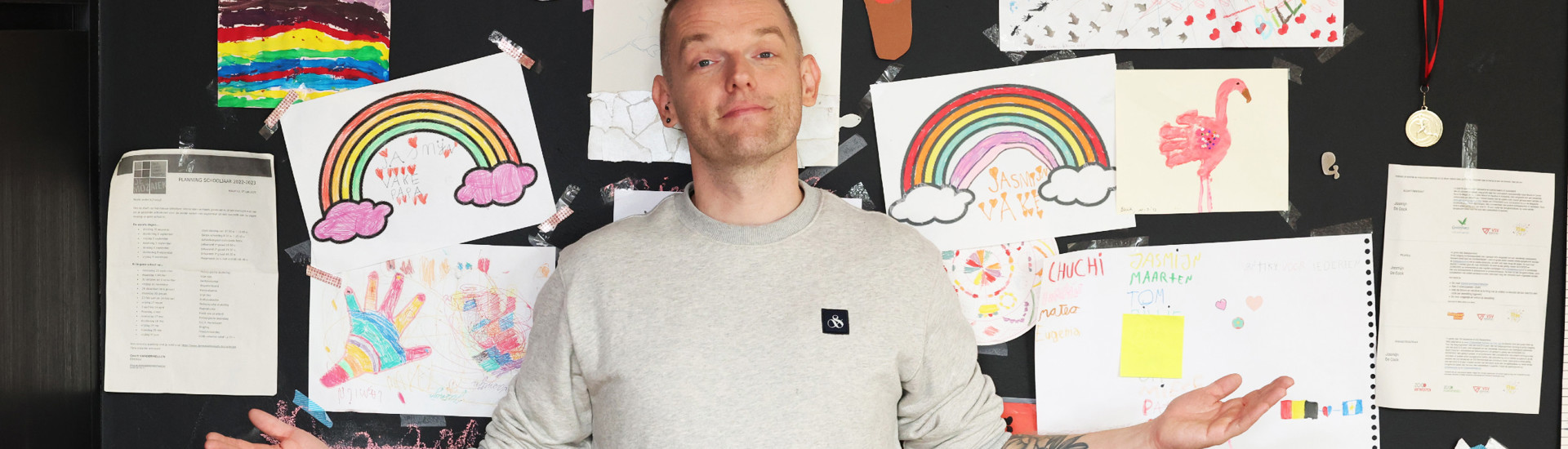 Tom De Cock Voor Tekeningenwand