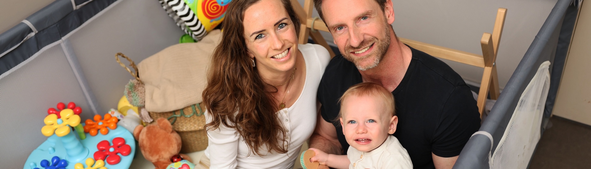 Bart en Melissa over hun gezin met baby Jules erbij