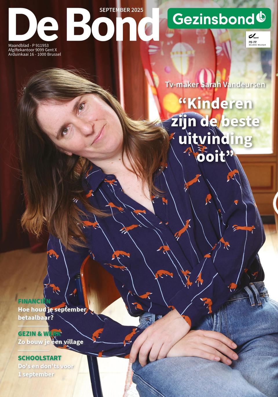 De Bond September 25 cover