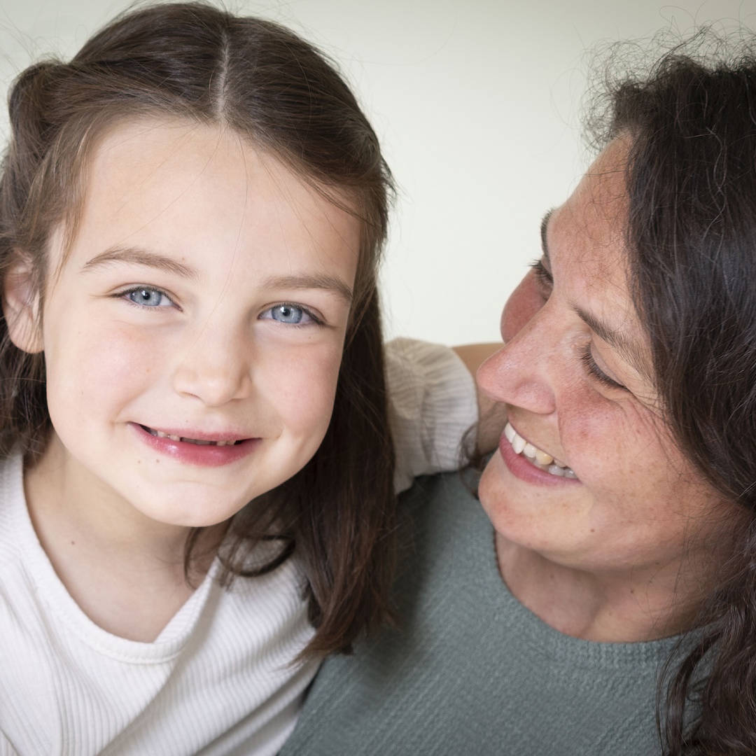 Gezin Van Het Jaar Nathalie En Dochter Manon foto Lieve Blancquaert