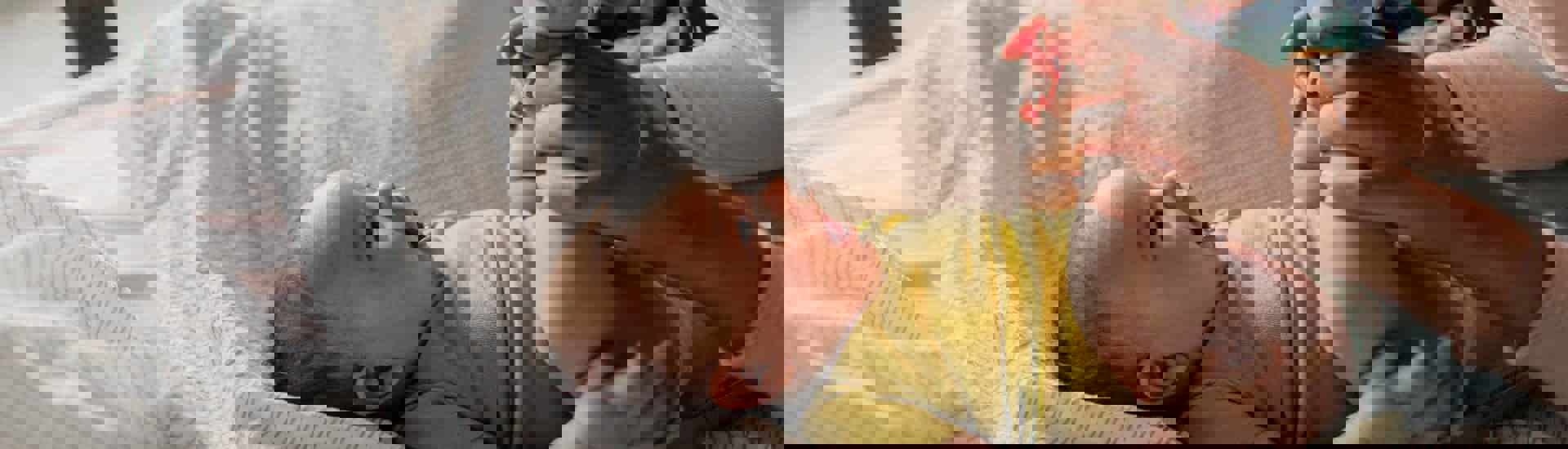 Baby en mama: Voor het eerst naar de crèche met tranen... bij mama en papa 