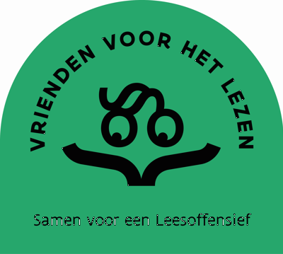 Vrienden Voor Het Lezen Logo CMYK Algemeen GROEN