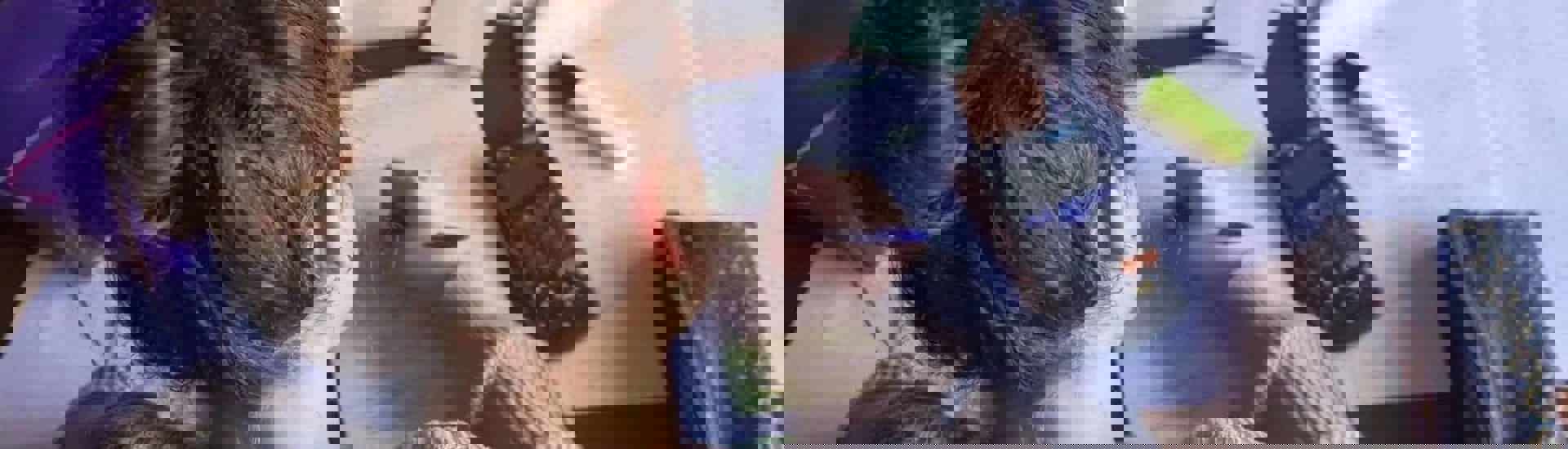 Studerende tiener: studeren bij oma en opa