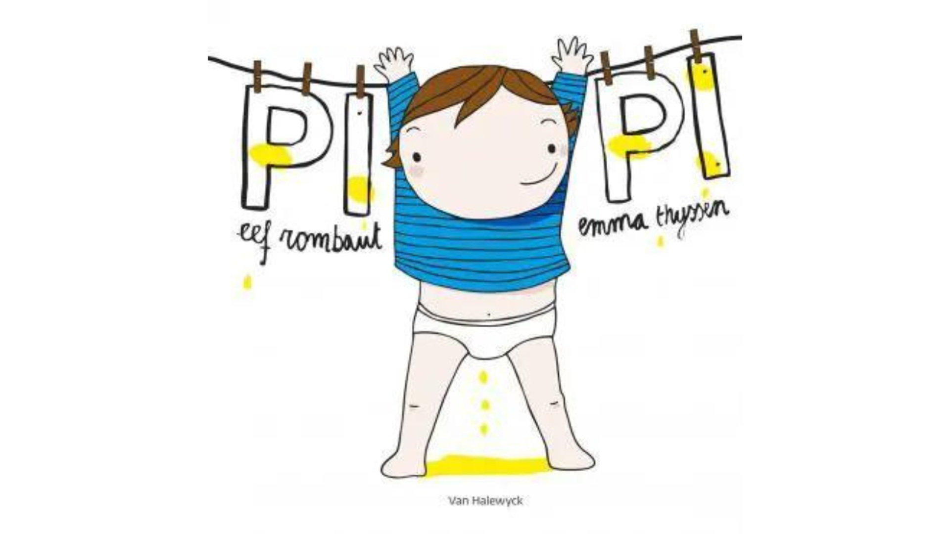 Boek over zindelijk worden: Pipi