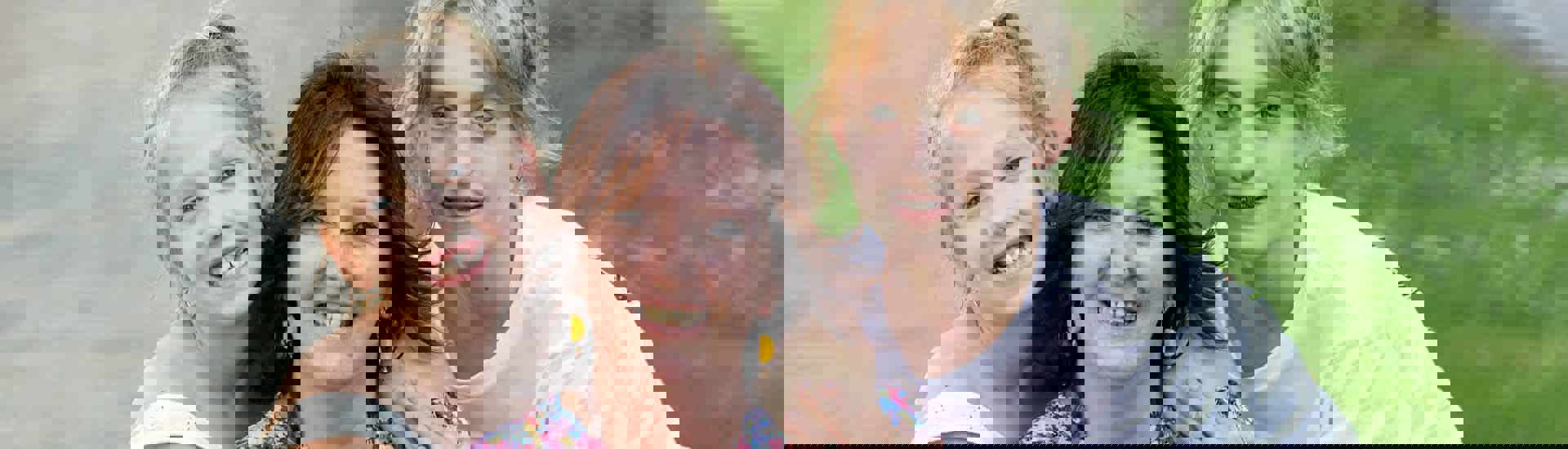 Weduwe en mama Sabrina met twee dochters