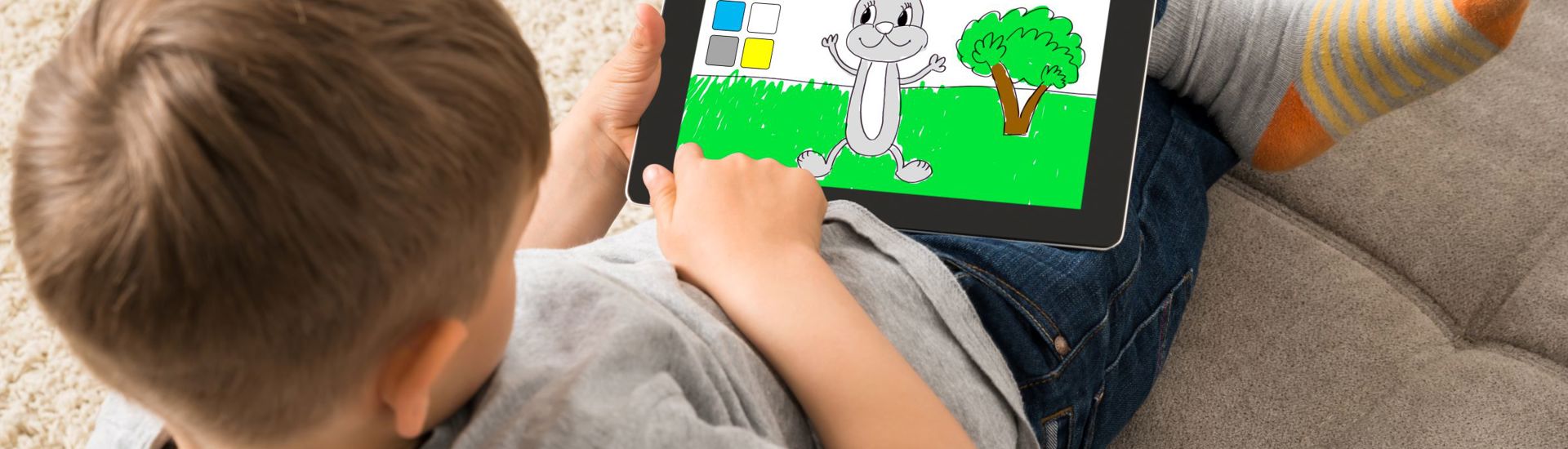 Schermtijd Kleinkind Beperken Tablet Bij Oma Opa