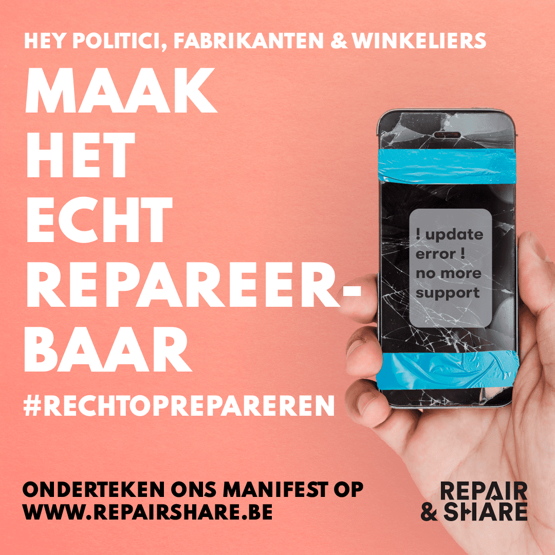 Recht op repareren: ook je smartphone kan je laten herstellen
