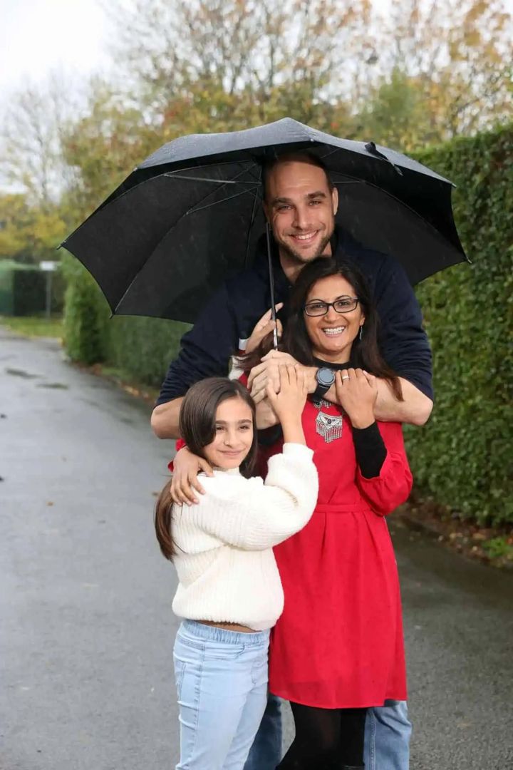 Gemengde Relatie Gezin Tom Rukhsana