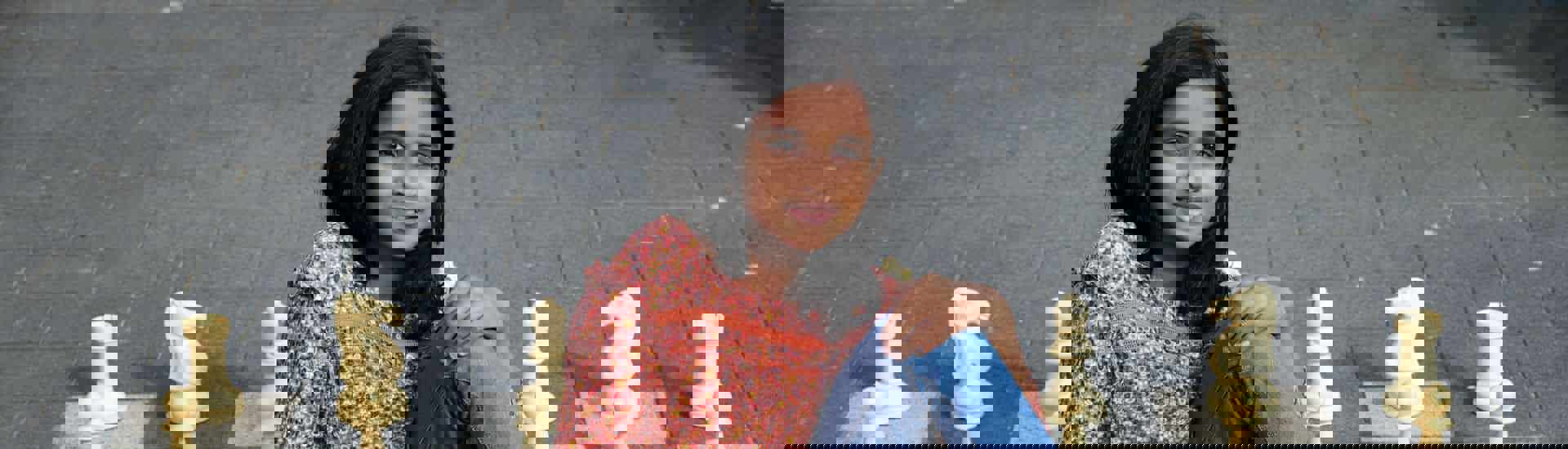 Dhanyadha over haar hobby schaken