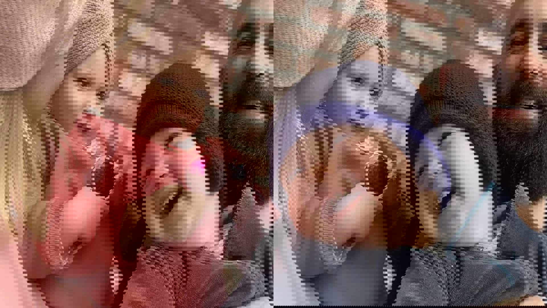 Gezin van mama Ruth met vroeggeboren dochter Liz