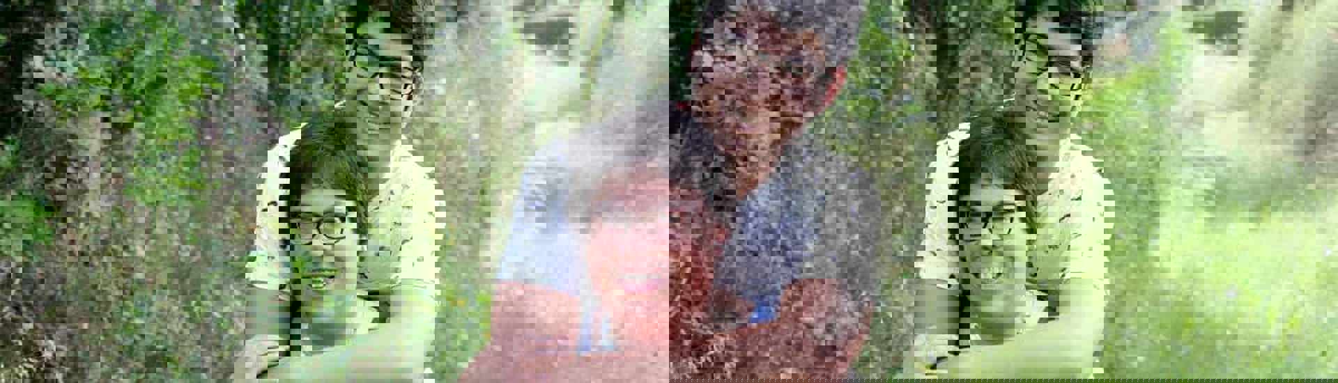 Adoptiemama Fanny met adoptiezoon Milo