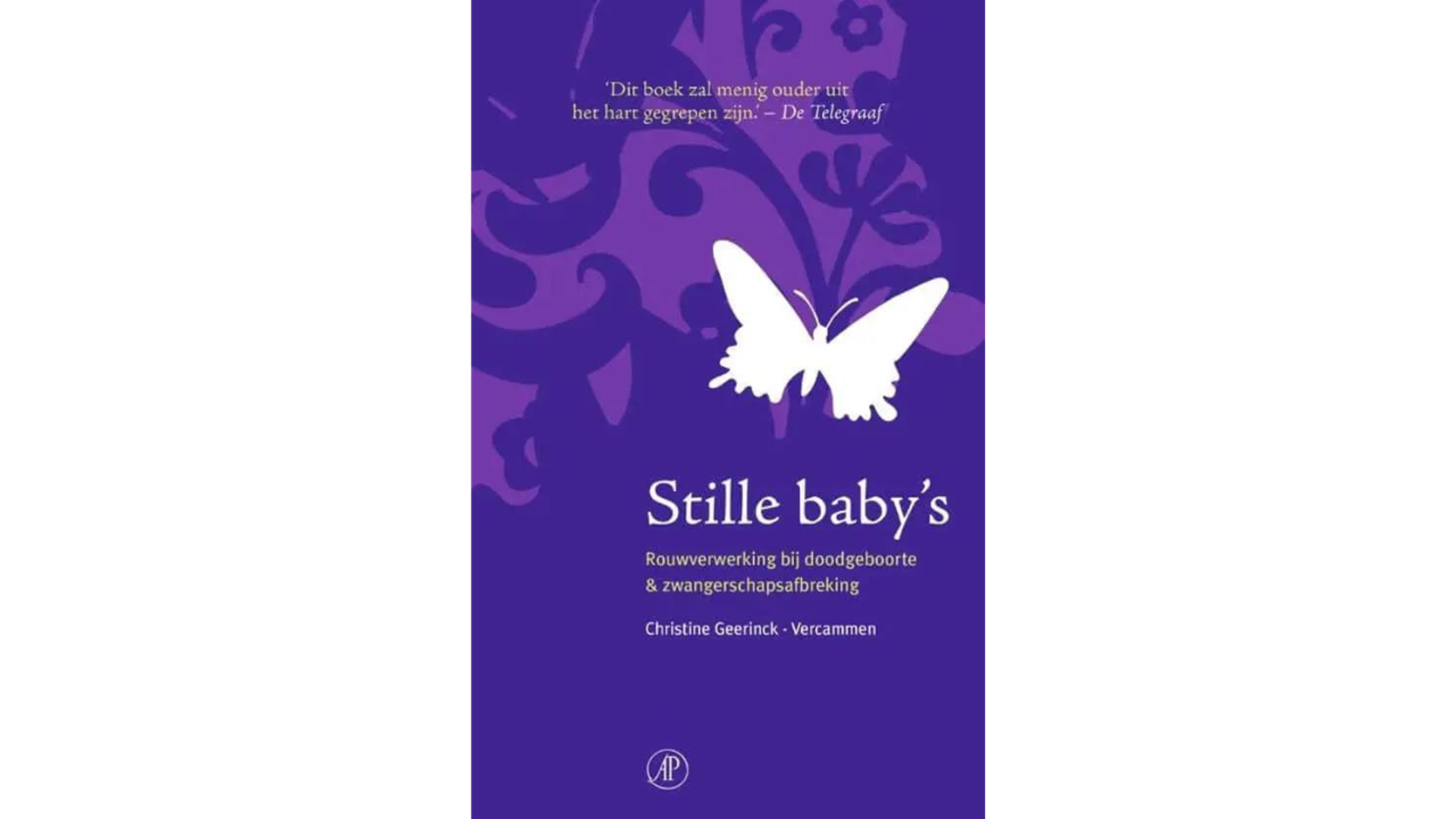 Boek over rouwverwerking: Stille baby's