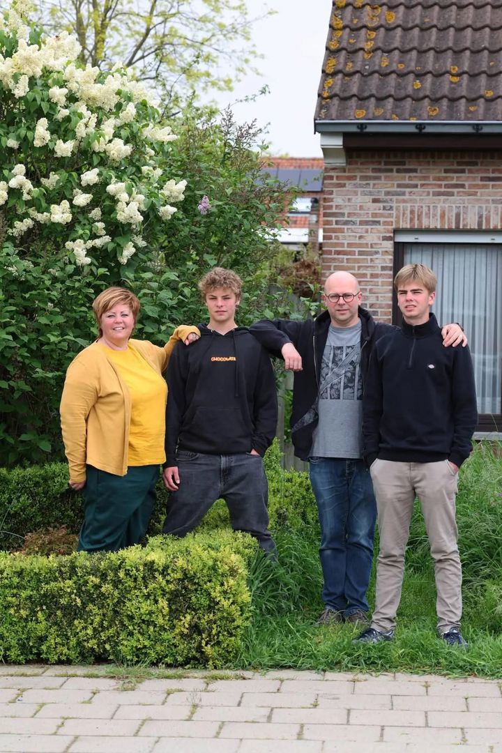 Cinthya en Peter met gezin: ouderschap na scheiding